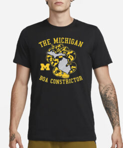 Michigan Football The Michigan Boa Constrictor T-Shirt1Michigan Football The Michigan Boa Constrictor T-Shirt1