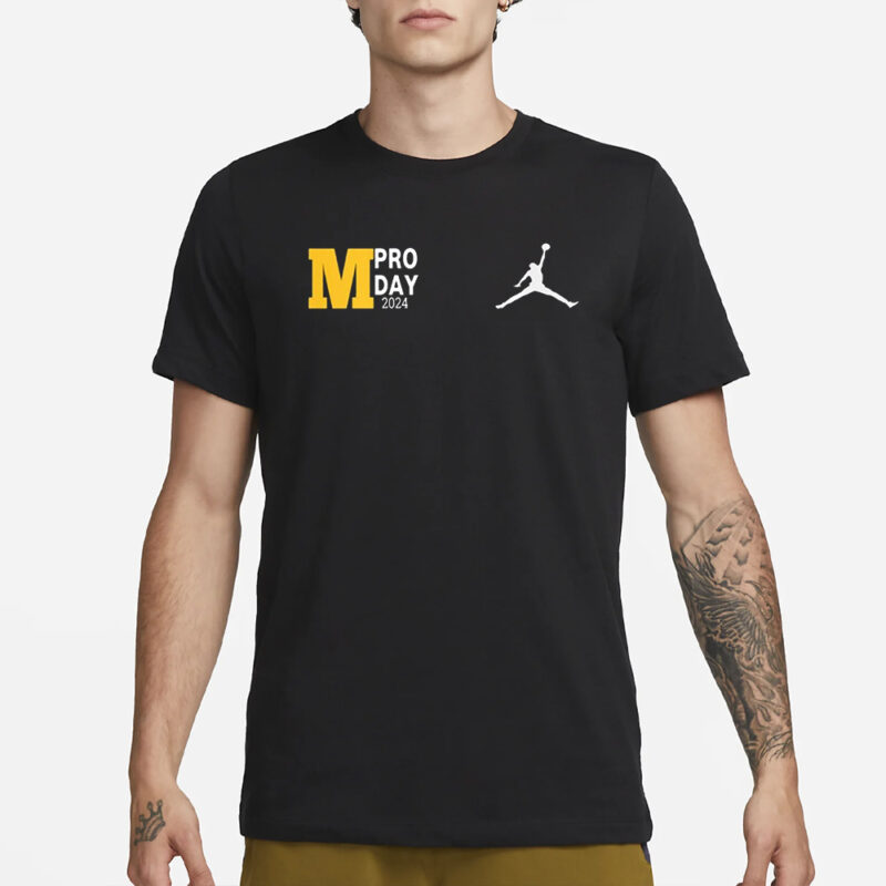 Michigan Pro Day 2024 TShirt Breakingo