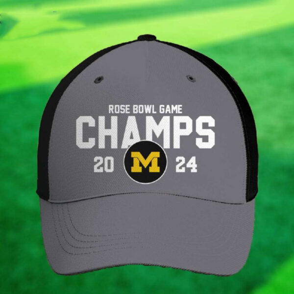 Michigan Rose Bowl Champs 2024 Hat