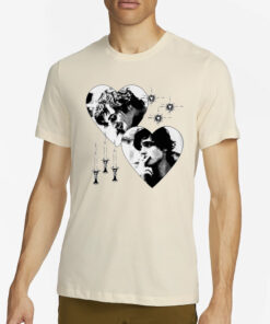 Mustardyardpress Saltburn Felix Hearts T-Shirt2