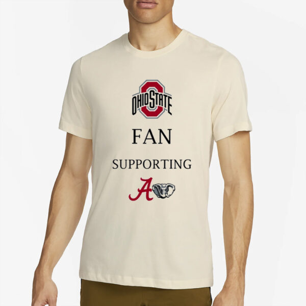 Ohio Fan Supporting Alabama Shirt1