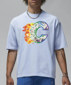 Rasmus Andersson Flames Pride Logo T-Shirt1