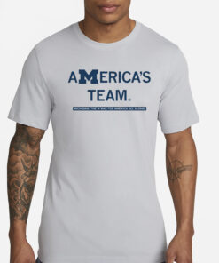 Raygunsite Michigan America's Team T-Shirts