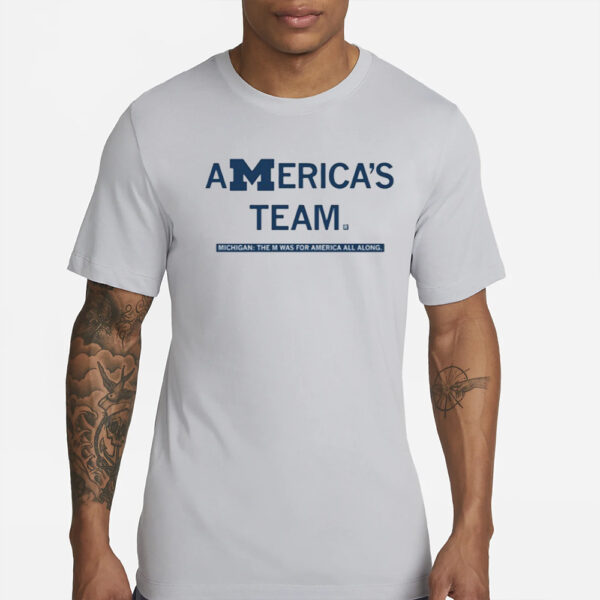 Raygunsite Michigan America's Team T-Shirts