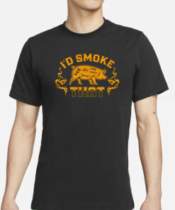 Scott Rodriguez Wearing I'd Smoke That T-Shirts