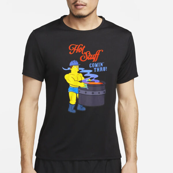 Simpson Hot Stuff Comin’ Thru T-Shirt2