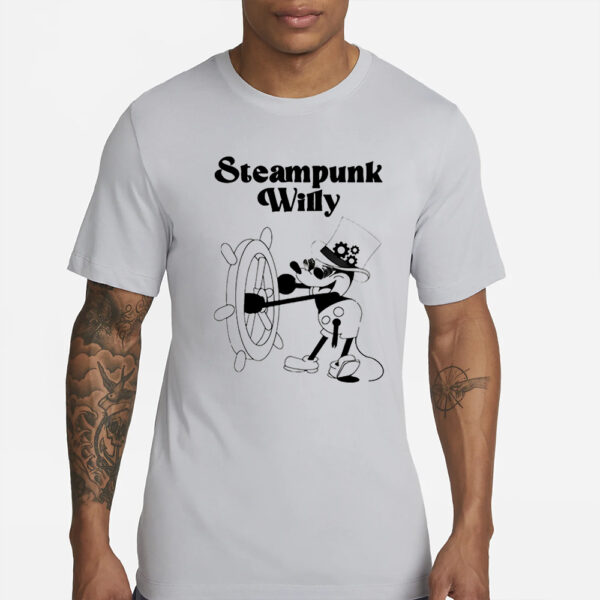 Steampunk Willy Mickey Mouse T-Shirts