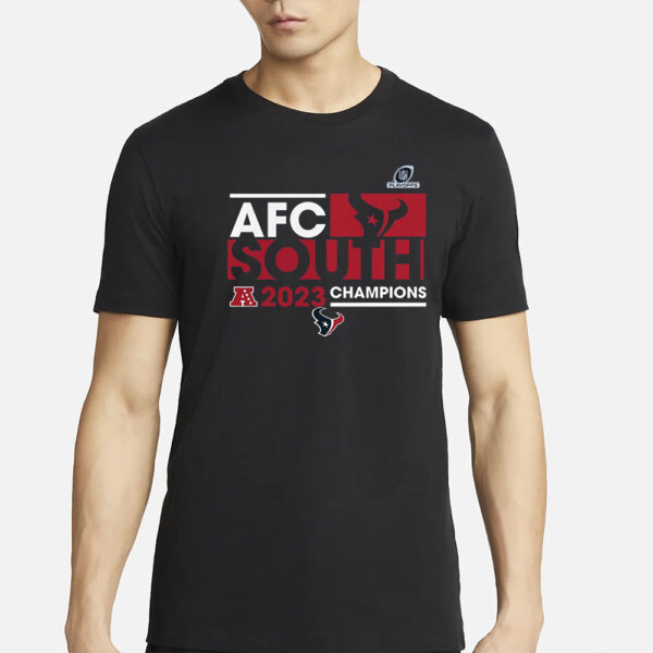 Texans 2023 AFC South Division Champions T-Shirts