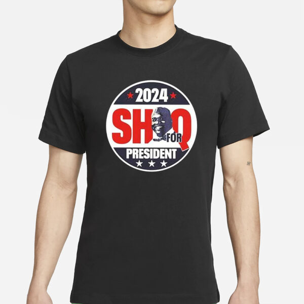 2024 SHAQ For President T-Shirts