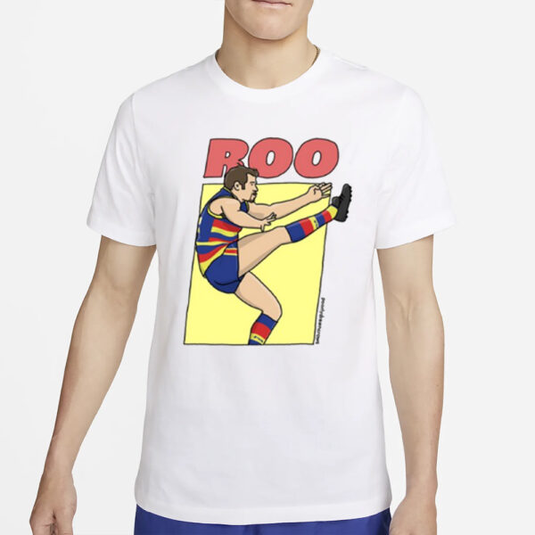 Adelaide Football Club Roo Poorlydrawcrows T-Shirt4