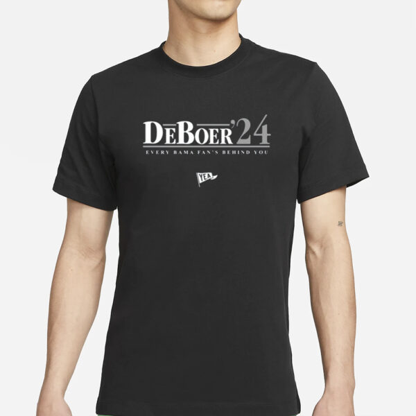 Alabama Ritchie Deboder 24 Every Bama Fan's Behind You T-Shirt