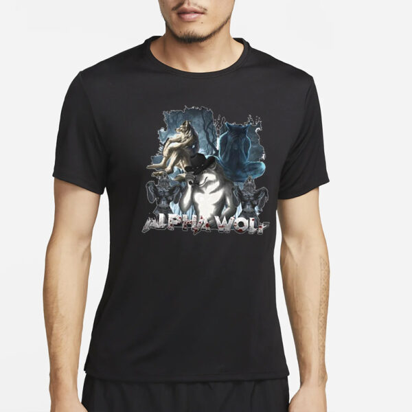 Alpha Wolf Ripping T-Shirt2