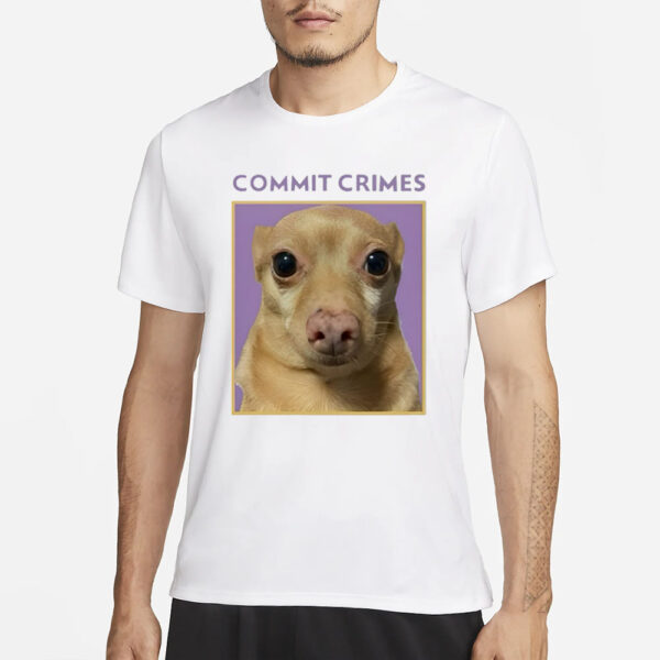 Cheddariniii Commit Crimes T-Shirt3