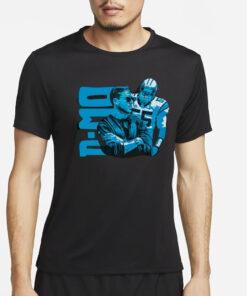 D-Mo Dan Morgan And Dave Canales Panthers T-Shirt2