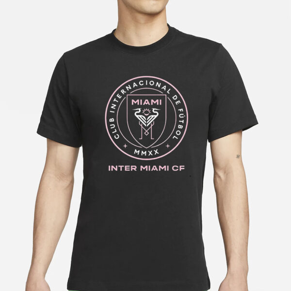 Inter Miami Cf Primary Logo T-Shirts