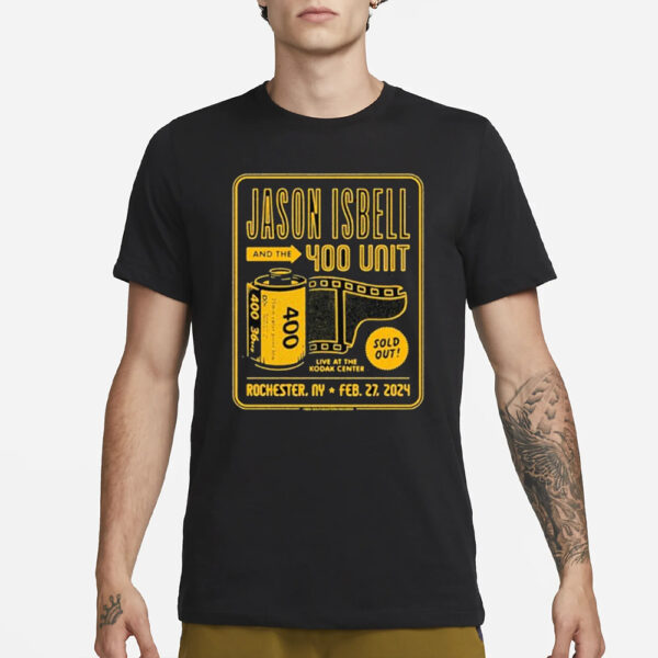 Jason Isbell And The 400 Unit Kodak Center Rochester February 27 2024 T-Shirt1