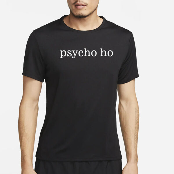 Khadija Wearing Psycho Ho T-Shirt4