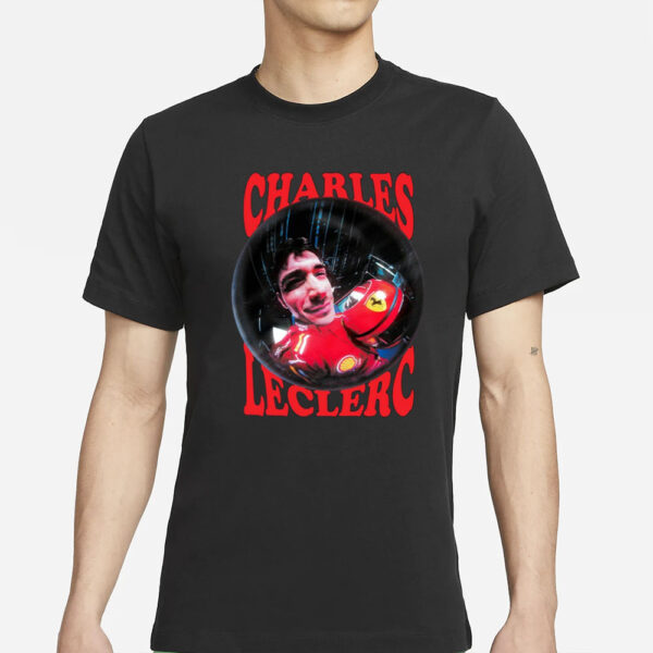 Leclercpsd Charles Leclerc Lewink Poster Shirts