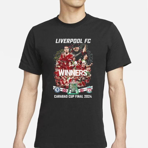 Liverpool Fc Winners Carabao Cup Final 2024 T-Shirts