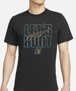 MICHIGAN PANTHERS UFL LET'S HUNT T-SHIRT