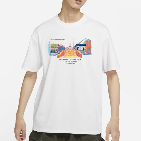 Niall Horan Dublin Night One Illustration T-Shirts