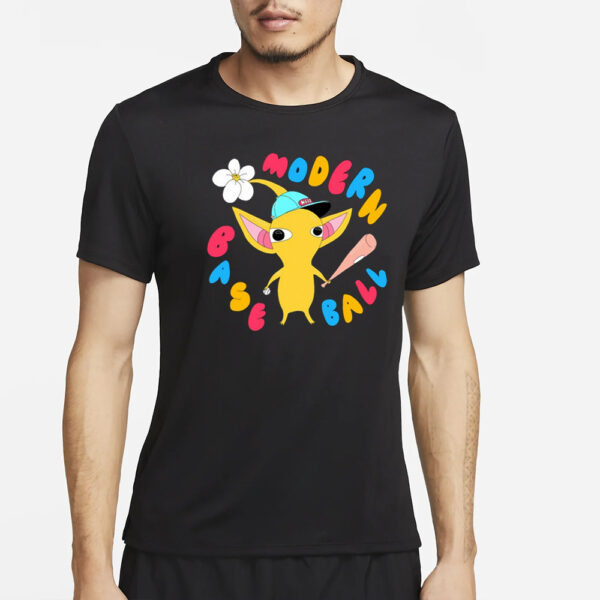 Pikmin Modern Baseball T-Shirt2