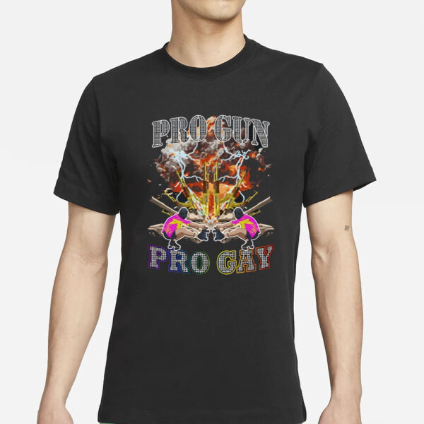 Pro Gun Prog Gay T-Shirt