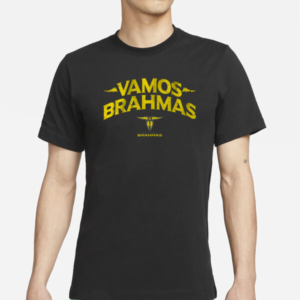 SAN ANTONIO BRAHMAS UFL VAMOS BRAHMAS T-SHIRT