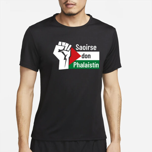 Saoirse Don Phalaistín-freedom For Palestine Essential T-Shirt5