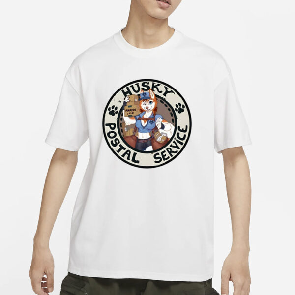 Sixthleafclover Husky Postal Service T-Shirts