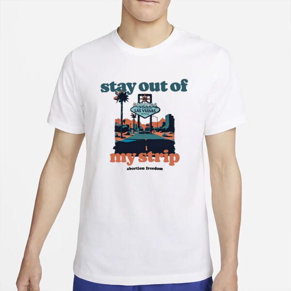 Stay Out Of My Strip T-Shirt2