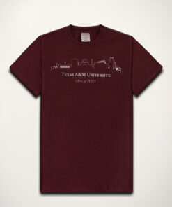 Texas A&M University Skyline 2028 T-Shirts