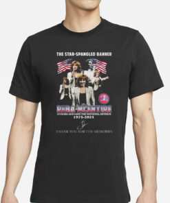 The Star-Spangled Banner Reba Mcentire 50 Years Ago Sang The National Anthem 1974 – 2024 T Shirt