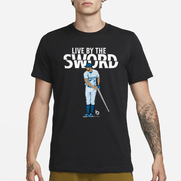 Trevor Bauer Live By The Sword T-Shirt4