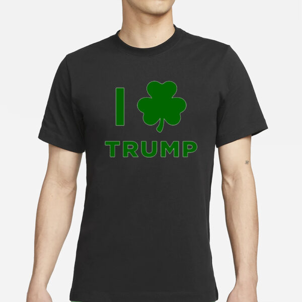 Trump St Paddy's Day White T-Shirt