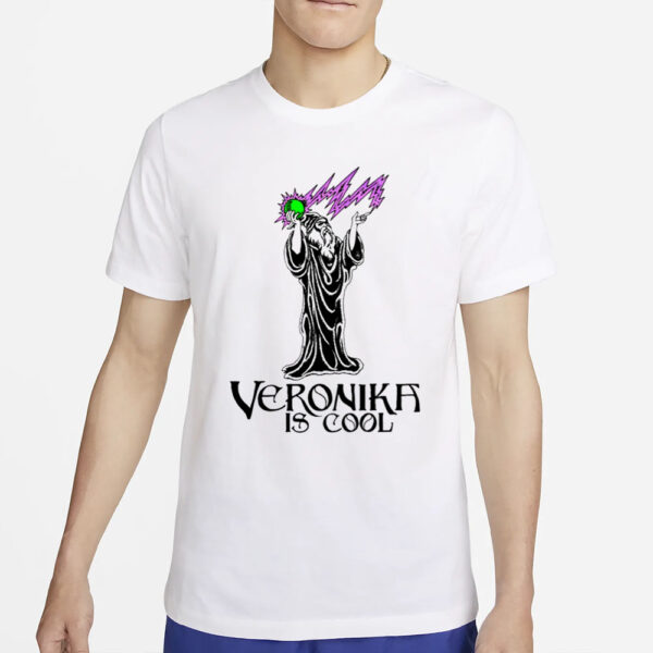 Veronika Is Cool Wizard T-Shirt2