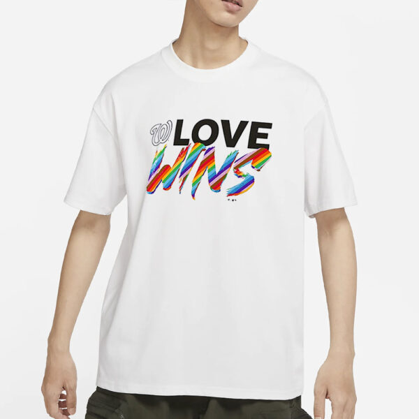 Washington Nationals Fanatics Branded Love Wins T-Shirt