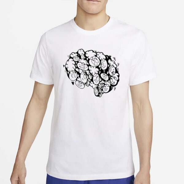 Weareprintsocial Happy Heads Crewneck T-Shirt4