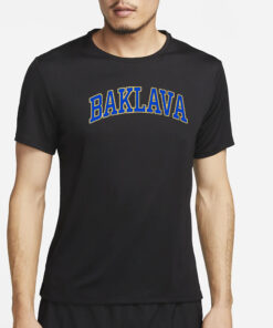 ActionBronson Wearing Blue Chips University Baklava T-Shirt4