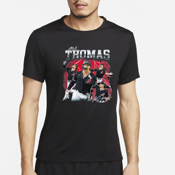 Alek Thomas’ NLCS Game 4 home run trot T-Shirt4