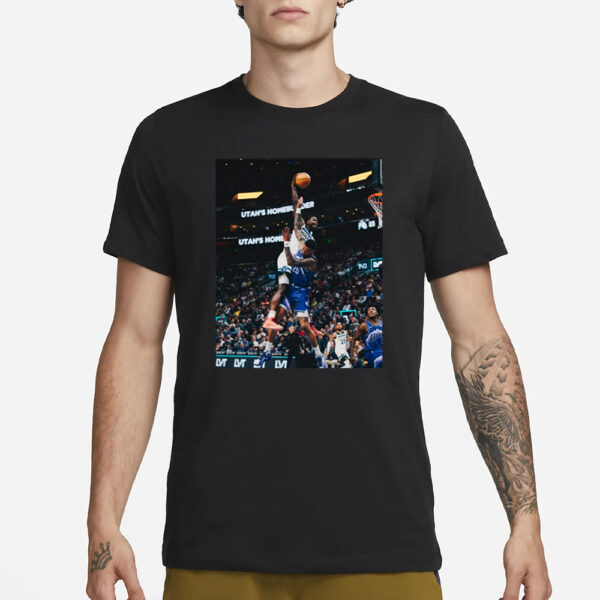 Anthony Edwards John Collins Best Dunk Of My Career T-Shirt3