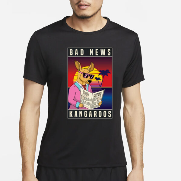 Bad News Kangaroo Bnk Retro T-Shirt4