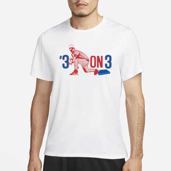 Barstool Sports #3 ON 3 T-SHIRT3