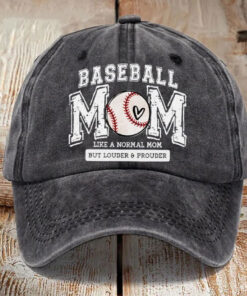 Baseball Mom Like A Normal Mom But Louder Prouder Hat