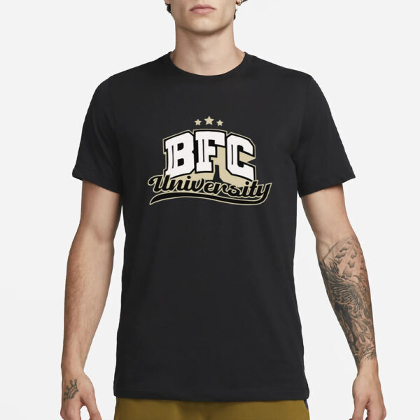 Bfc University Collegiate Pullover T-Shirt3