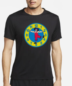 Big Comfy Couch Clock T-Shirt2