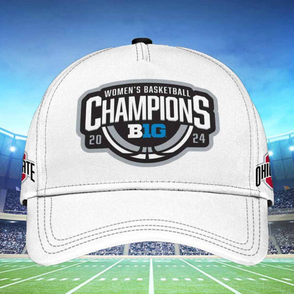 Buckeyes Women’s Basketball Big 2024 Champions Hat