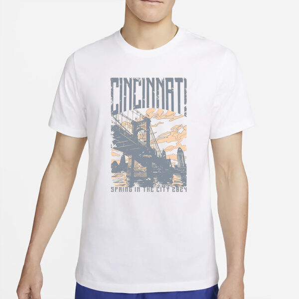 CINCINNATI SPRING IN THE CITY 2024 T-SHIRT34