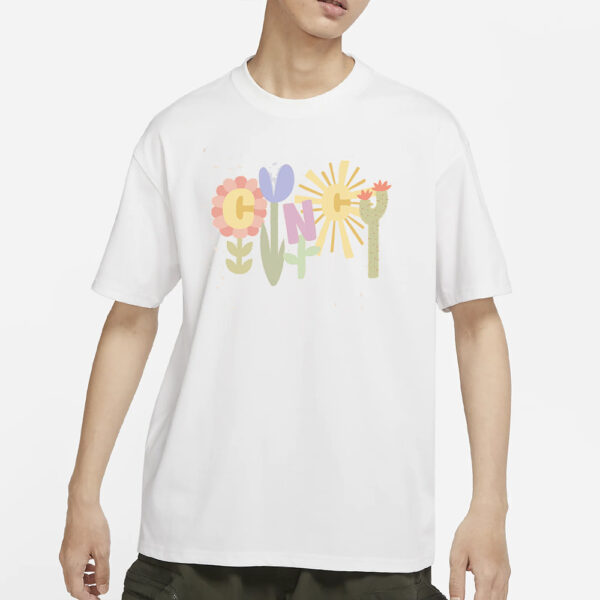 CINCY SPRINGTIME FLOWERS T-SHIRTS