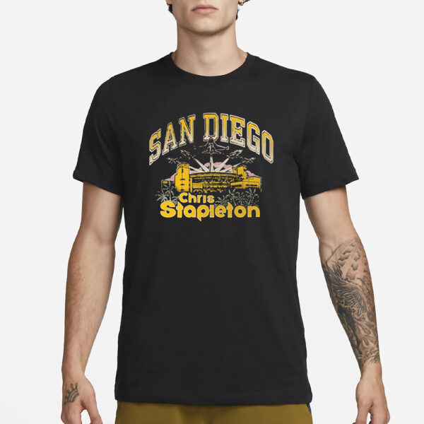 Chris Stapleton San Diego Event T-Shirt3